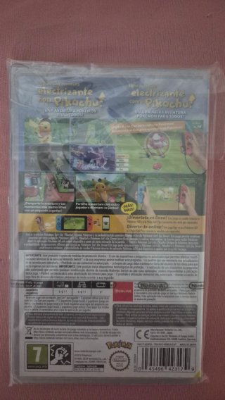 Lote Pokemon Let's Go Pikachu! y Eevee! Switch