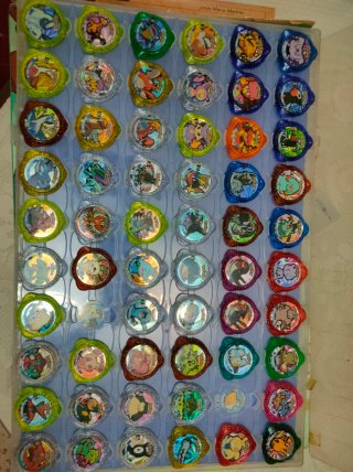 Colección Tazos Pokemon Kraks