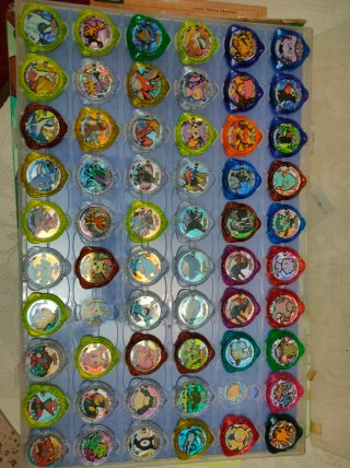 Colección Tazos Pokemon Kraks