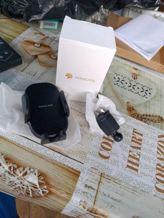 Supporto Cellulare Auto Miracase Nero