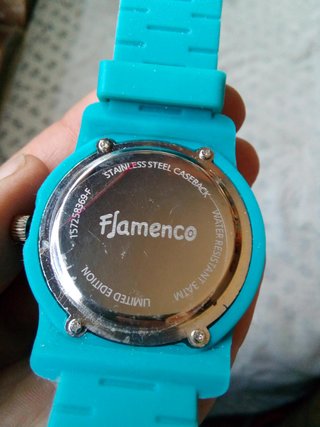 Reloj EDICIÓN LIMITADA silicona acero ZINZ Flamenc