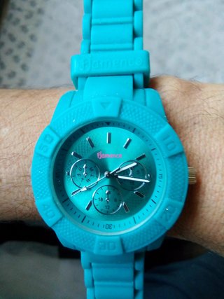 Reloj EDICIÓN LIMITADA silicona acero ZINZ Flamenc