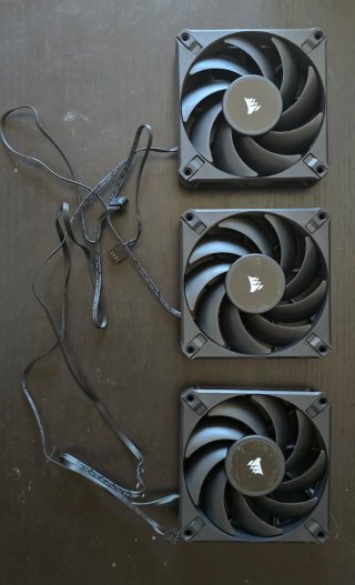 Pack 3 Ventiladores Corsair AF120 Elite