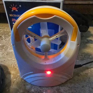 Ventilatore/Lampada LED Ricaricabile