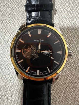 Reloj Martyn Line Portofino Black Gold