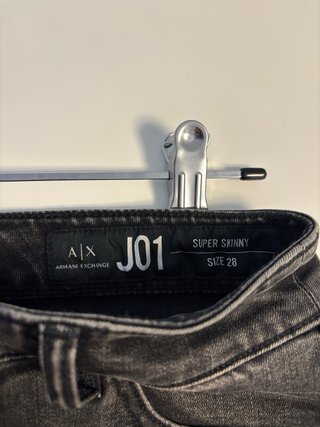Pantalón Vaquero Armani Exchange Negro