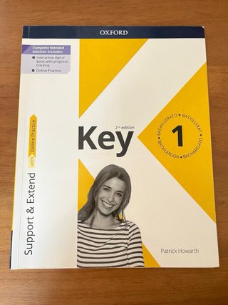 KEY libro ingles 1ro de bachillerato