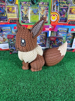 Figura Eevee Crochet Hecha a Mano