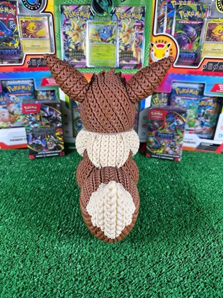 Figura Eevee Crochet Hecha a Mano