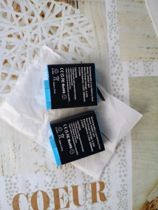 Batterie GoPro 2580mAh Tipo C (2 pezzi)