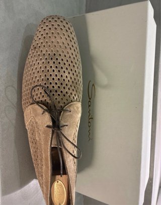 Santoni Desert Boots Traforato 44