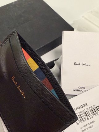Portacarte Paul Smith Pelle Verde