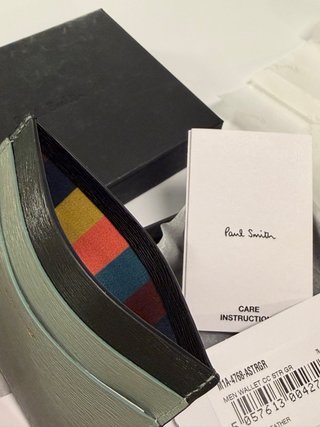 Portacarte Paul Smith Pelle Verde