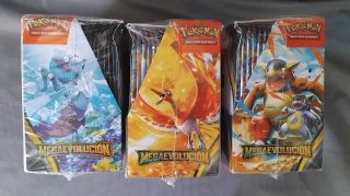 3 Cajas Pokémon Megaevolución