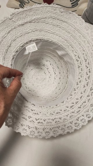 Sombrero Pamela blanco