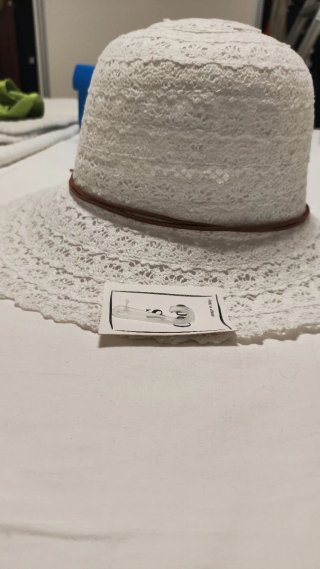 Sombrero Pamela blanco
