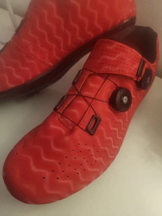 Zapatillas Ciclismo Rojas