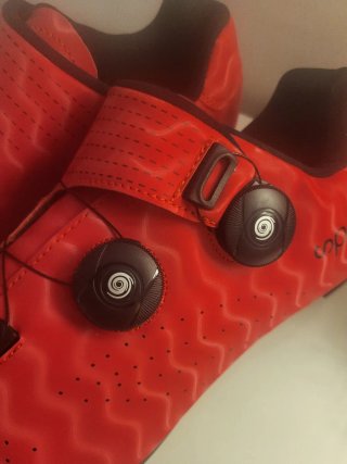 Zapatillas Ciclismo Rojas
