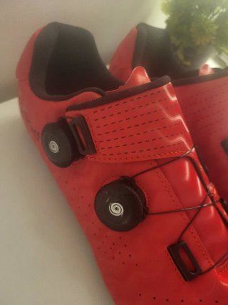 Zapatillas Ciclismo Rojas
