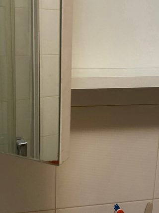 Armario de baño madera y cristal