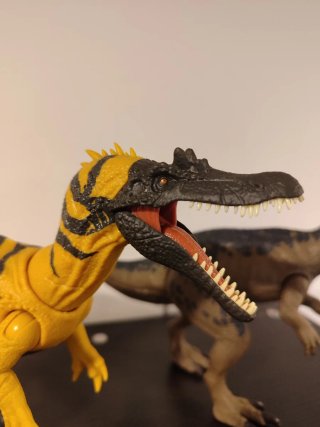 Jurassic World Wild Roar Ceratosuchops y Baryonyx