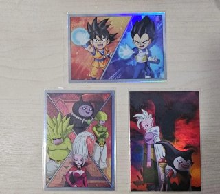 Dragon Ball Daima 3 Cartas Panini Limitadas