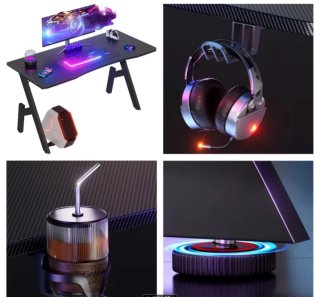 Mesa Gamer Negra