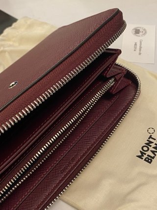 Portafoglio Montblanc donna pelle bordeaux