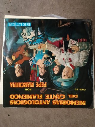 Vinilo Flamenco Pepe Marchena - Memorias Antológic