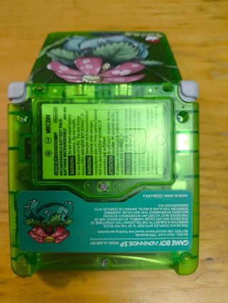 Game Boy Advance SP Edición Venusaur