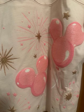 Camiseta Disney World Rosa Talla M