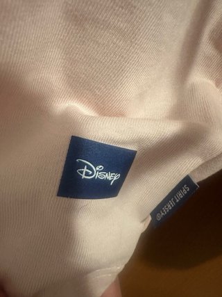 Camiseta Disney World Rosa Talla M