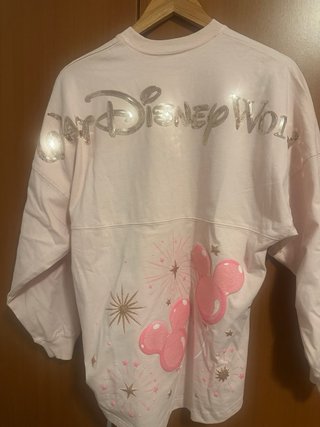 Camiseta Disney World Rosa Talla M