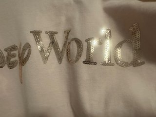 Camiseta Disney World Rosa Talla M