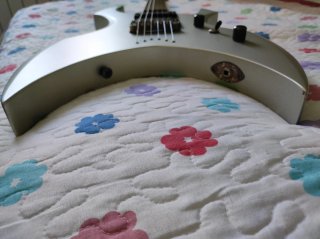 ESP LTD AX-50 Silver Satin Guitarra