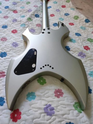 ESP LTD AX-50 Silver Satin Guitarra