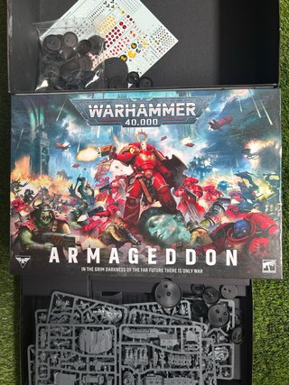 Warhammer Big Mek Armageddon en matriz