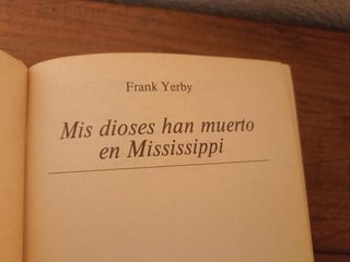 LIBRO FRANK YERBY