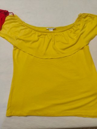 Camiseta SUITEBLANCO Amarilla Talla L