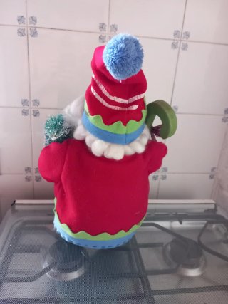Grande Pai Natal de Tecido