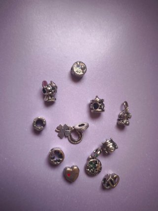 Lote Abalorios Pandora Plata Precio pieza única