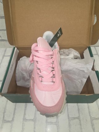 Zapatillas Lacoste Nuevas Rosa y Gris
