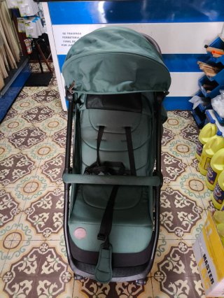 Carrito de paseo verde