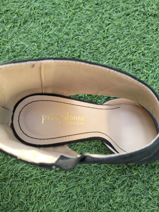 Décolleté nere tacco alto Tg 38