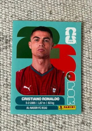 Cambio cromo  Cristiano Ronaldo