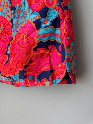 Falda mini estampado paisley