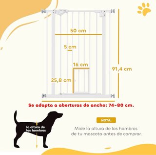 Barrera de seguridad para mascotas y niños