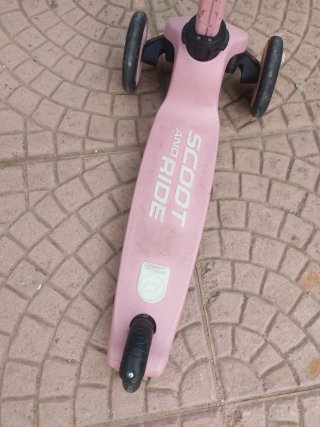 Patinete Scoot & Ride 2 en 1 Rosa