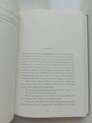 Novela El Mundo Perdido (Conan Doyle)