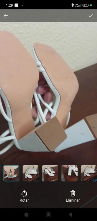 Sandalias Verano Blancas nuevas
